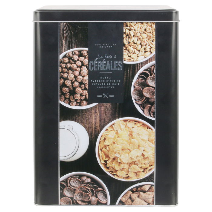 Cook Concept Bote Metal para Cereales 18x10x25 cm