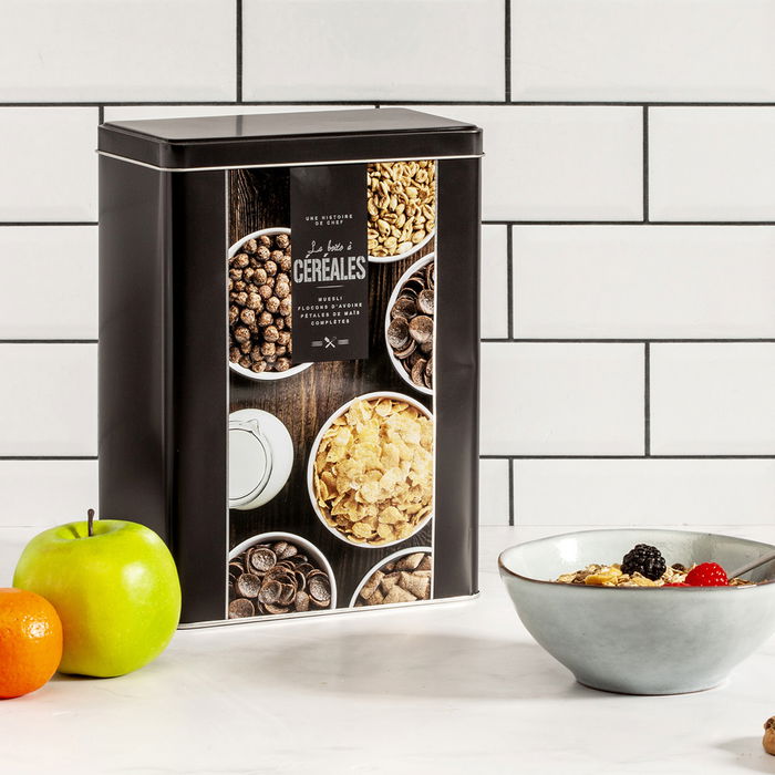 Cook Concept Bote Metal para Cereales 18x10x25 cm