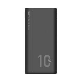 Silicon Power Powerbank QP15 10000mAh Batería Externa con Carga Rápida Quick Charge 3.0 y Power Delivery PD, Color Negro
