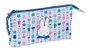 Safta Portatodo Triple 22 x 12 x 3 cm, Organizador para Niños Edad Recomendada 36 Meses