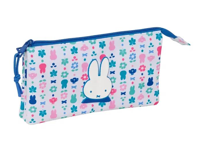 Safta Portatodo Triple Miffy Bunny