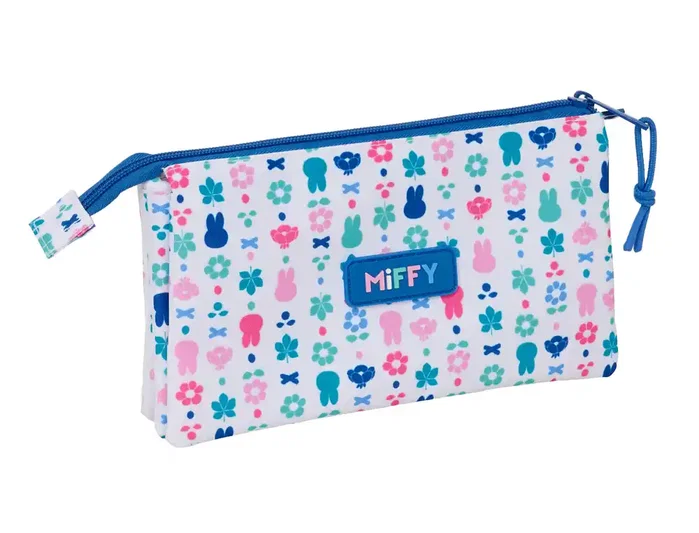 Safta Portatodo Triple Miffy Bunny