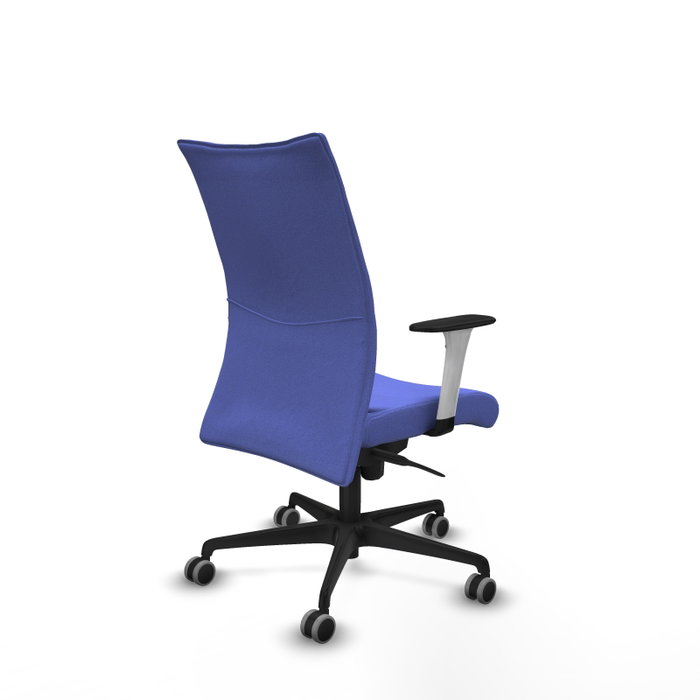 PIQUERAS Y CRESPO Silla Albacete Confidente Azul Claro con Mecanismo Sincro y Brazos 1D PIQUERAS Y CRESPO Silla Albacete Confidente Azul Claro con Mecanismo Sincro y Brazos 1D