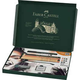 Faber-Castell Set de Iniciación Técnicas Secas A&G