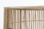 DKD Home Decor Mesa Centro Bali Ratán Natural 56 x 56 x 26 cm (2 Unidades) Hecho a Mano Reciclable
