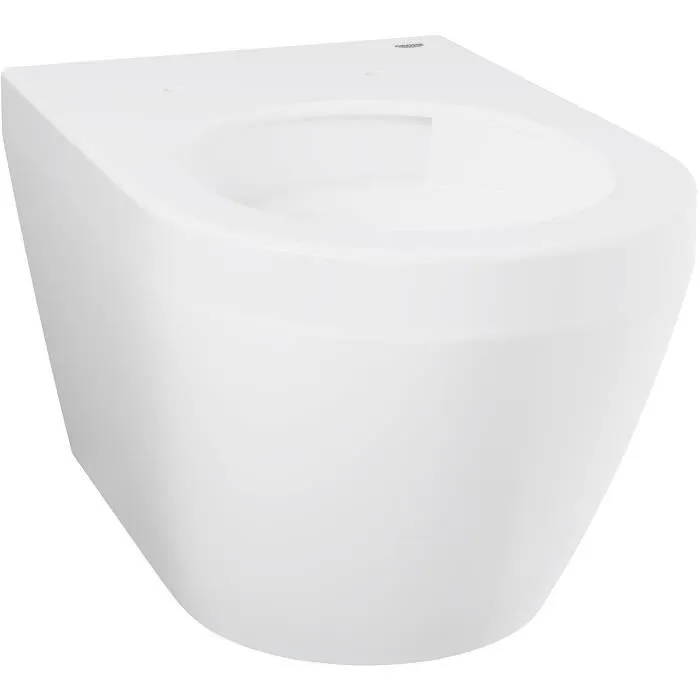 GROHE Inodoro Suspendido Compacto Euro Ceramic - Porcelana Vitrificada Sin Borde, Blanco GROHE Inodoro Suspendido Compacto Euro Ceramic - Porcelana Vitrificada Sin Borde, Blanco