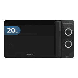 Cecotec ProClean 3030 Microondas 20L 700W Negro