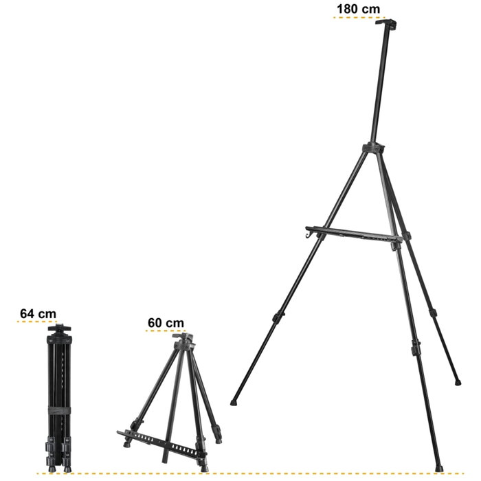 Walimex Pro Studio Easel Aluminum XL 180cm Walimex Pro Studio Easel Aluminum XL 180cm