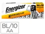 Energizer Pilas Alcalinas Industriales AA LR6 1,5V Caja de 10