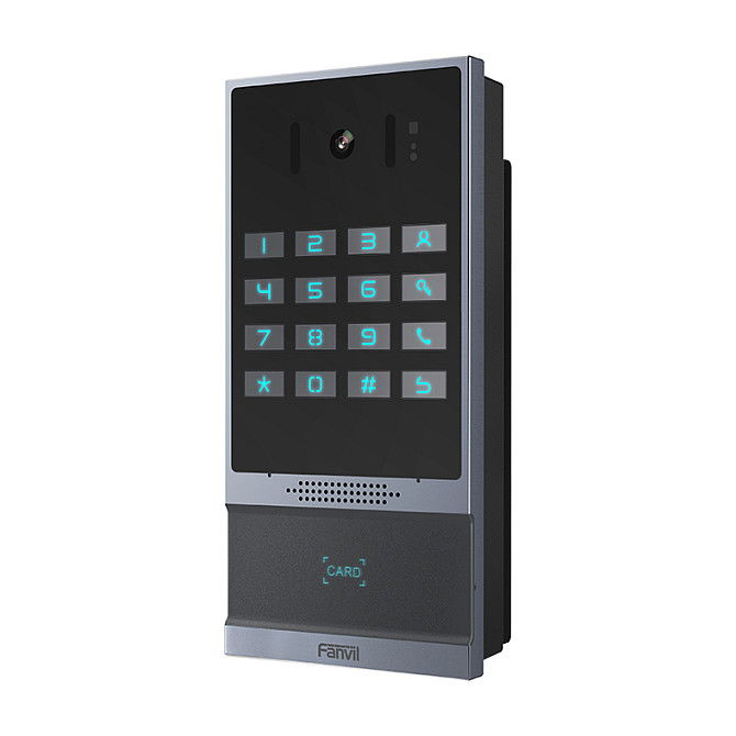Fanvil i64 SIP-Doorphone, Cámara 2MP 1080p, Conectividad Alámbrica PoE, Exterior IP67 IK07