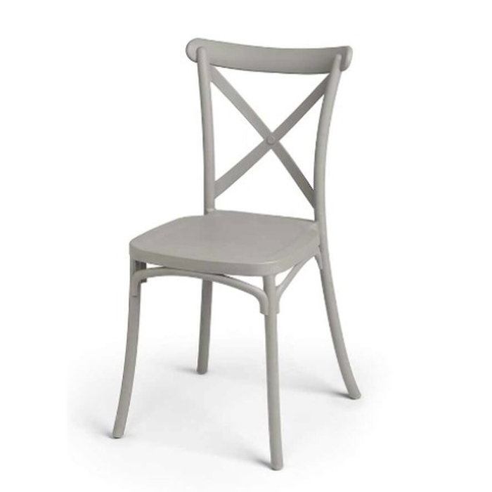 GIFTDECOR Silla Cruz Gris