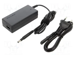 Qoltec Cargador 19.5V 3.33A 65W con conector 4.8x1.7 mm para HP