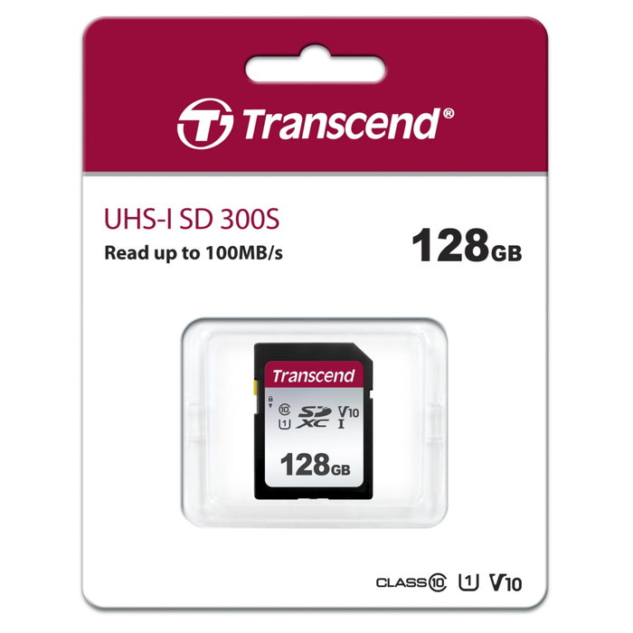 Transcend SDC300S 128GB SDXC UHS-I Transcend SDC300S 128GB SDXC UHS-I