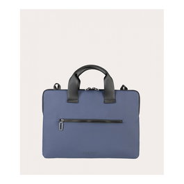 Tucano BSGOM1314-B Gommo Slim Maletín para Portátil de 15" (14"), Azul Oscuro, Compatible con MacBook Air 15"