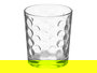 Vivalto Set 4 Vasos Vidrio Puntos 360 ml Transparentes 21 x 10 x 16.5 cm (Set de 6)