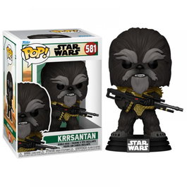 Funko Pop Star Wars El Libro de Boba Fett Krrsantan Figura de Vinilo 9cm