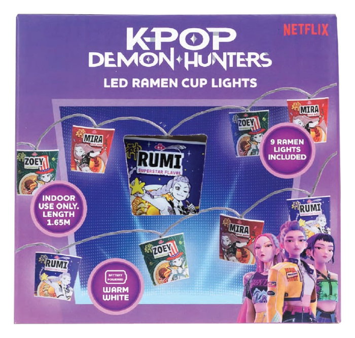 Blue Sky Studios KPop Demon Hunters Luces de hadas Ramen Blue Sky Studios KPop Demon Hunters Luces de hadas Ramen
