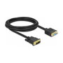 DeLOCK Cable Adaptador DVI 12+5 Macho a VGA Hembra 2 m
