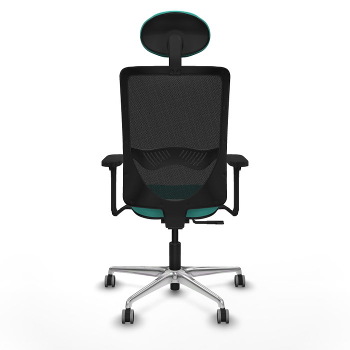 PIQUERAS Y CRESPO Silla de oficina Zulema con mecanismo Sincro, Turquesa y Negro PIQUERAS Y CRESPO Silla de oficina Zulema con mecanismo Sincro, Turquesa y Negro