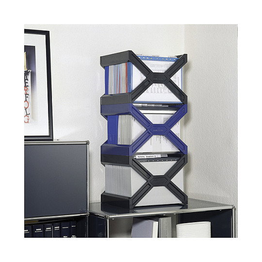Durable Hängekorb CarryPlus 30 cesta colgante plegable/apilable antracita
