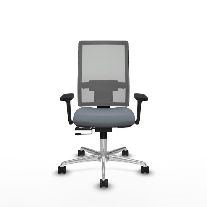 PIQUERAS Y CRESPO Silla de oficina Horna Gris con mecanismo Sincro/Traslack PIQUERAS Y CRESPO Silla de oficina Horna Gris con mecanismo Sincro/Traslack