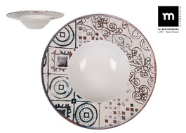 La Mediterranea Plato Pasta Risotto Grecia Ø28 cm (6 Unidades)