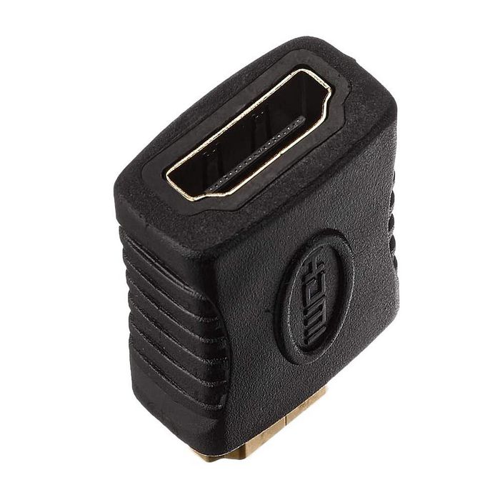 LINDY 41232 Adaptador Cambiador de Género HDMI Type A Macho/Hembra Negro