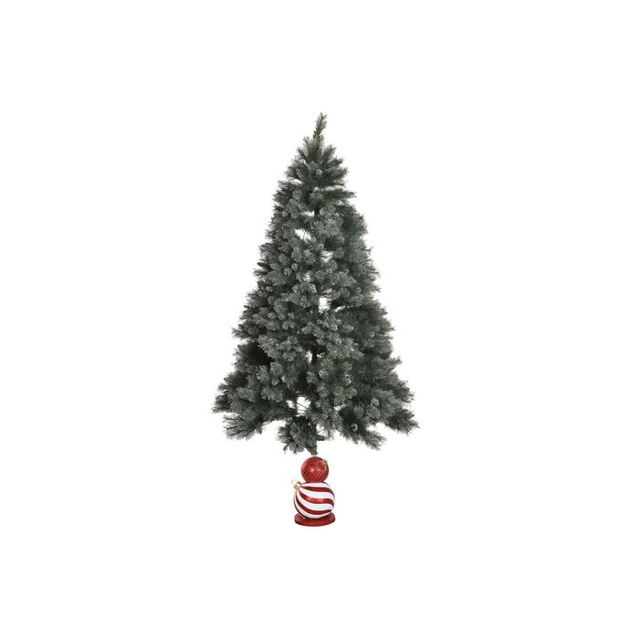 DKD Home Decor Base Arbol Navidad Moderna Rojo Blanco 45 x 84 x 45 cm