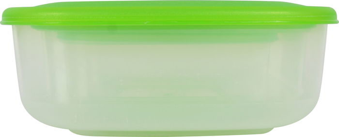 Tontarelli Set 3 Fiambreras Rectangulares 1L/2L/3L Tapa Verde Family (20 Cajas)