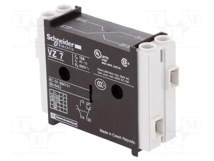 Schneider Electric TeSys VARIO Contactos Auxiliares NC + NA Schneider Electric TeSys VARIO Contactos Auxiliares NC + NA