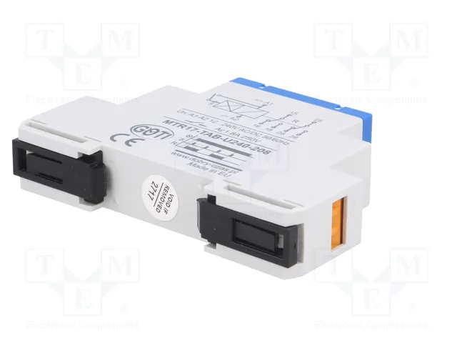 DOBRY CZAS MTR17-TAB-U240-208 Relé de tiempo 1s÷100h SPDT x2