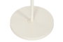 DKD Home Decor Lámpara de pie de metal blanca 38x38x155 cm