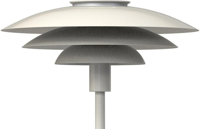 DKD Home Decor Lámpara de pie de metal blanca 38x38x155 cm
