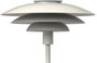 DKD Home Decor Lámpara de pie de metal blanca 38x38x155 cm