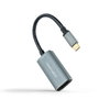 Nanocable Conversor USB-C a DisplayPort 8K Aluminio, 15 cm, Gris