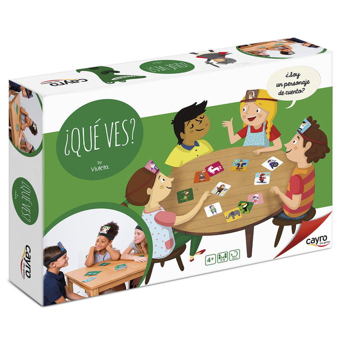 Cayro Juego De Mesa ¿Qué Ves? Adivina El Personaje