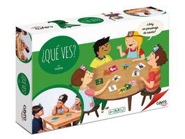 Cayro Juego de Mesa ¿Qué Ves? Adivina El Personaje - Juego de Adivinanzas para Niños a Partir de 5 Años