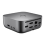 HP Docking Station Thunderbolt 4 G6 100W Puerto Carga - 9X472UT#ABB - Gris