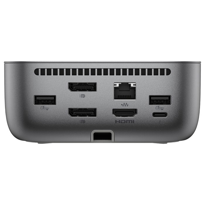 HP Thunderbolt Dock G6 120 Watt Estación de Acoplamiento Thunderbolt 4 con Suministro de Potencia de 100W para Pantallas 5K Ultra HD