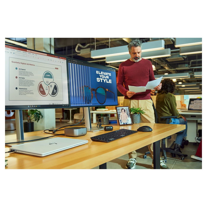 HP Thunderbolt Dock G6 120 Watt Estación de Acoplamiento Thunderbolt 4 con Suministro de Potencia de 100W para Pantallas 5K Ultra HD