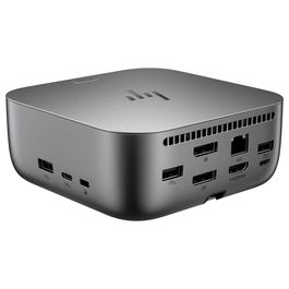 HP Thunderbolt Dock G6 120 Watt Estación de Acoplamiento Thunderbolt 4 con Suministro de Potencia de 100W para Pantallas 5K Ultra HD