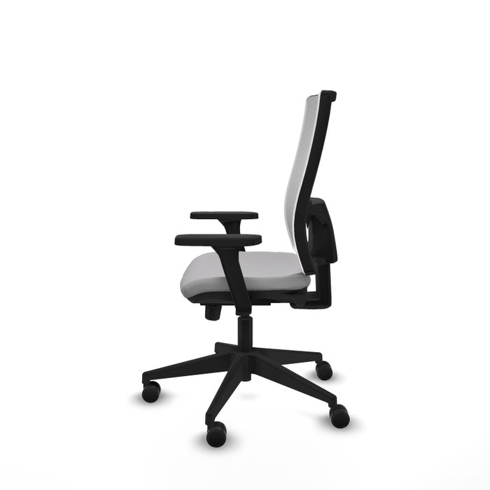 PIQUERAS Y CRESPO Silla de oficina Horna Gris claro y Blanco PIQUERAS Y CRESPO Silla de oficina Horna Gris claro y Blanco