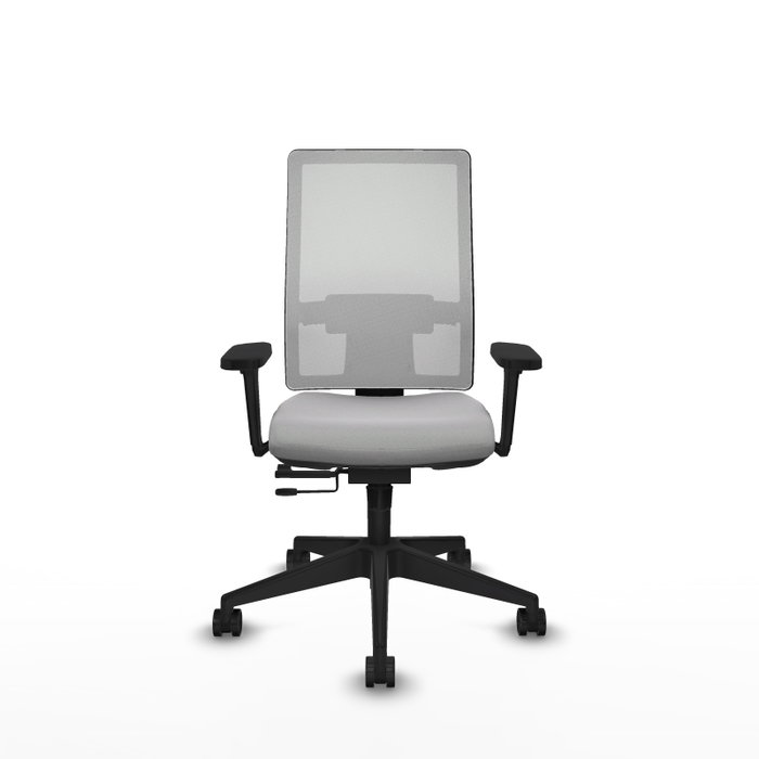 PIQUERAS Y CRESPO Silla de oficina Horna Gris claro y Blanco PIQUERAS Y CRESPO Silla de oficina Horna Gris claro y Blanco