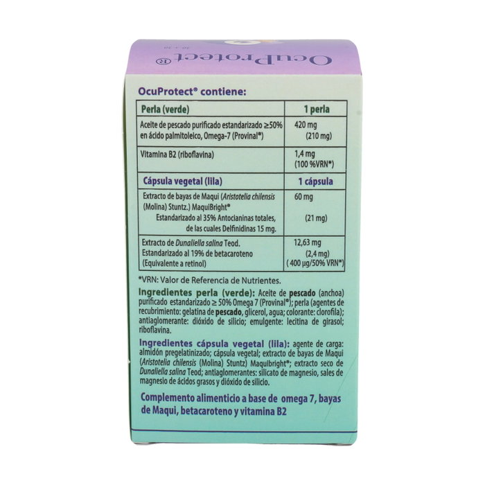 100% Natural OcuProtect 60 unidades (30 perlas + 30 cápsulas)