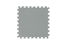 Bestway Suelo para Piscina Foam Gris 9 pzs 50x50 cm Jardin Bestway 58639