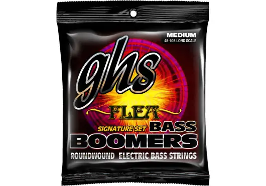 GHS Boomers® Medium Flea Signature Juego de Cuerdas Bajo Eléctrico 45-105 (Escala Larga) GHS Boomers® Medium Flea Signature Juego de Cuerdas Bajo Eléctrico 45-105 (Escala Larga)