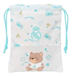 Safta Saquito Merienda 20x25cm Bolsa para Almuerzo Infantil