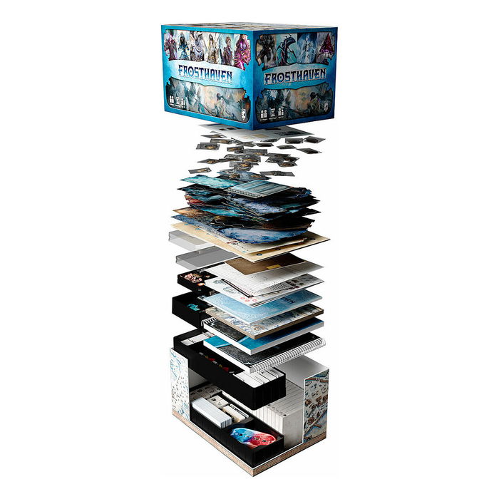 Pegasus Spiele Asmodee Frosthaven Juego de Mesa de Estrategia en Alemán, 1-4 Jugadores, 30 Min, Edad 14+