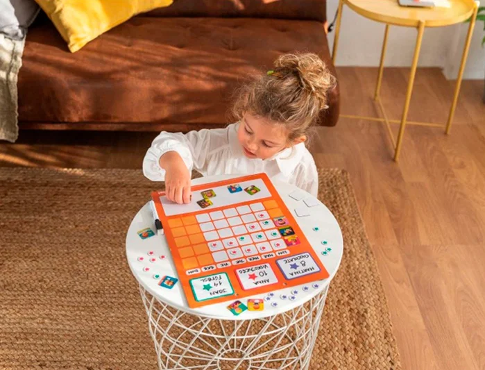 Juego de mesa tabla de recompensas