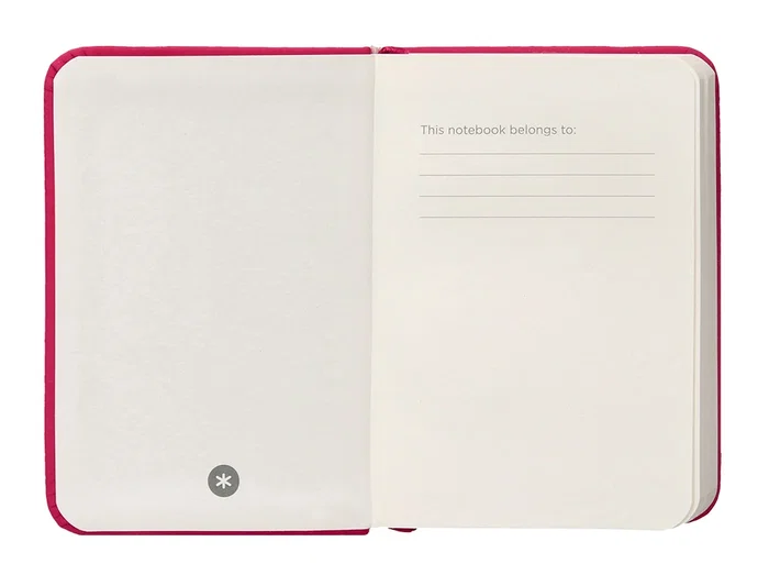 Antartik Cuaderno A7 Tapa Dura Burdeos Hojas Lisas 80 Hojas 80gr FSC